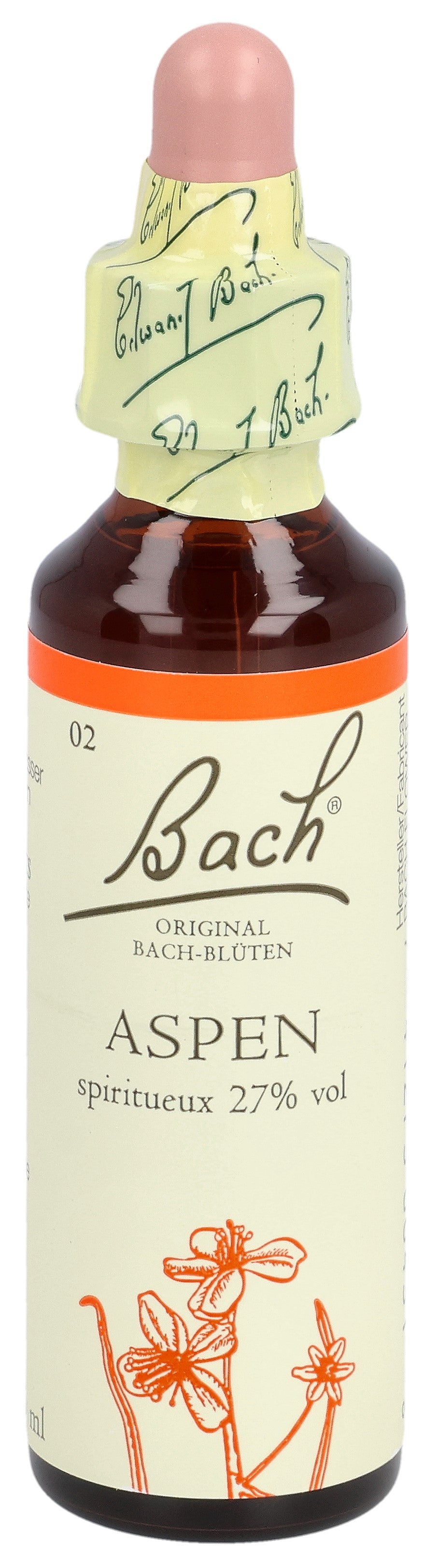 Fleurs de Bach Aspen n°2 Calme &amp; Sérénité 20 ml