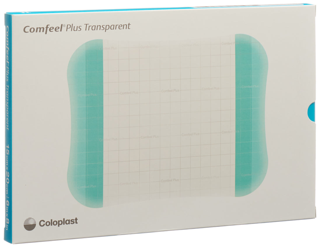 Comfeel Plus Pansement Hydrocolloïde Transparent 15x20cm 5 pièces