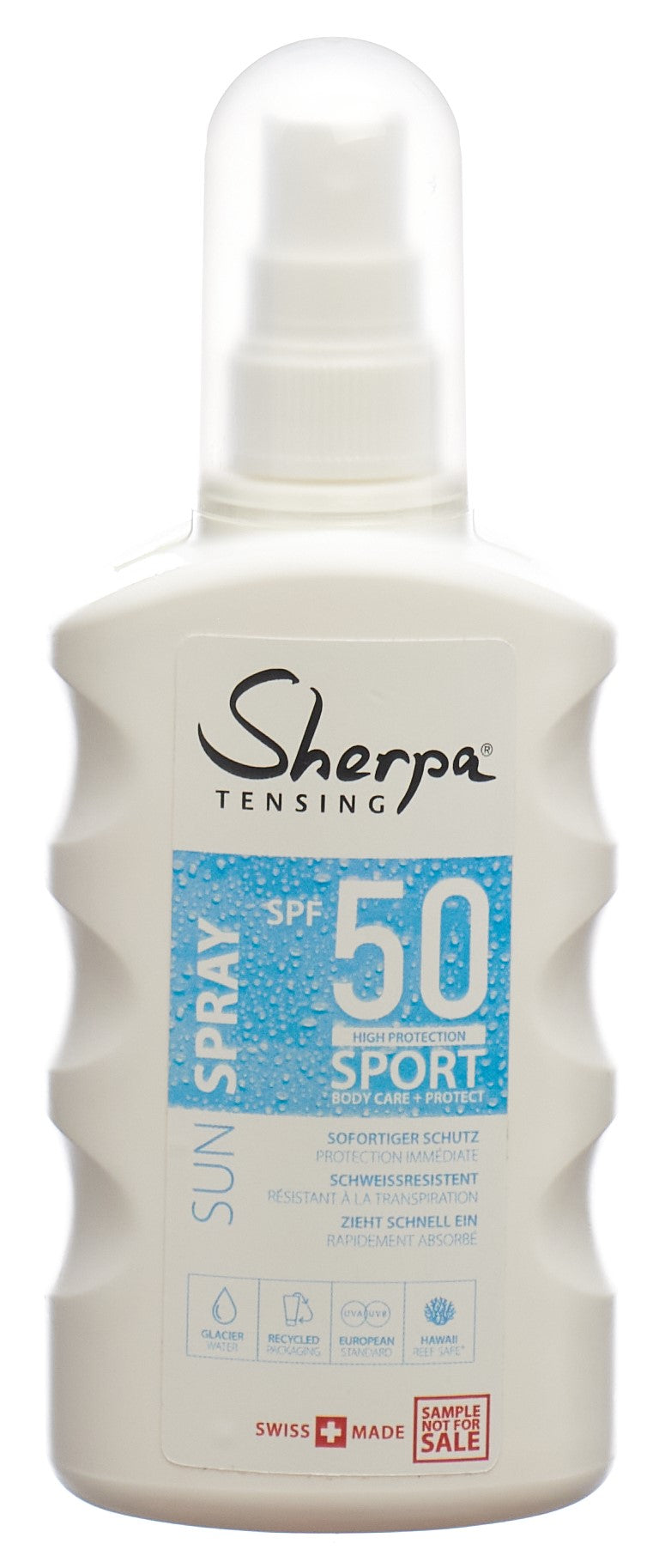 SHERPA TENSING Spray Solaire Haute Protection SPF50 Sport 175 ml