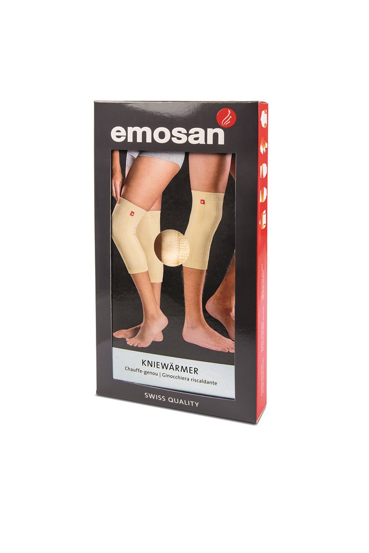 EMOSAN Genouillère Thermique XL Écru Soulagement Douleur | Confort