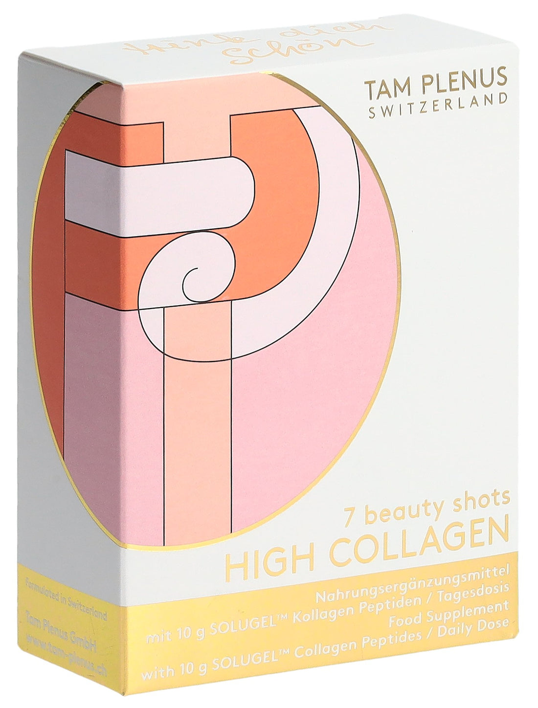 TAM PLENUS High Collagen 7 ampoules buvables 25 ml | Peau Jeune