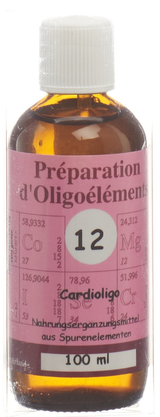 BIOLIGO Cardioligo POE 12 Soutien Cardiaque | Flacon 100 ml