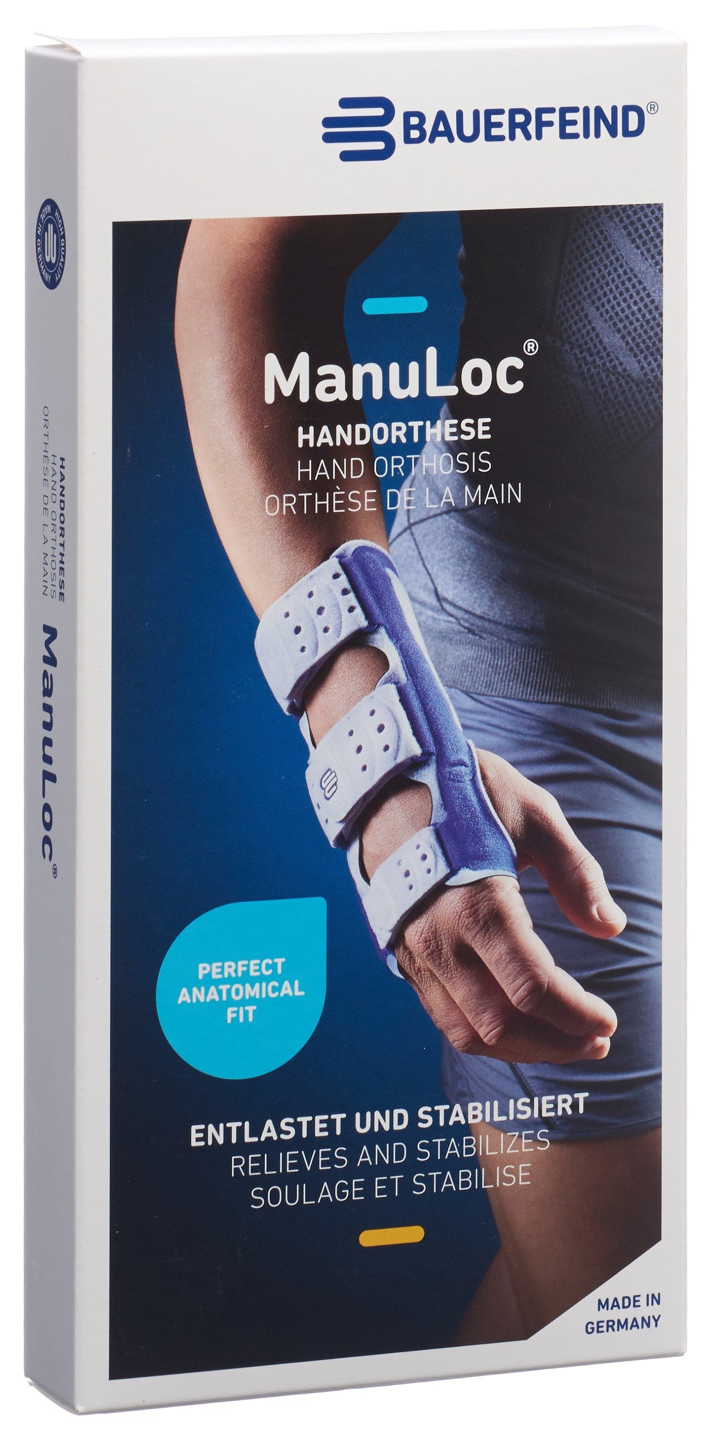 Bauerfeind ManuLoc Orthèse de stabilisation pouce droit Taille 3