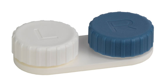 CONTOPHARMA Étui Sécurité Bleu Blanc | Protection Discrète &amp; Fiable