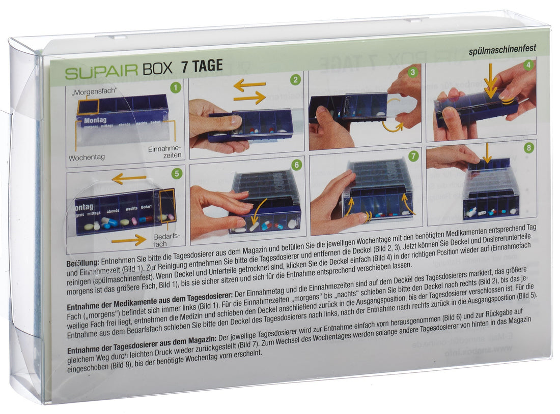 SUPAIRBOX 7 jours anti-âge sérum éclat | Format 7 jours