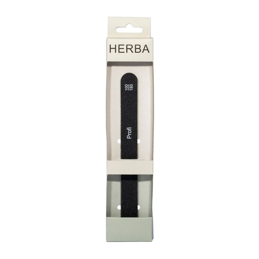 HERBA Lime à Ongles Professionnel Grain 100/180 | Soin Manucure
