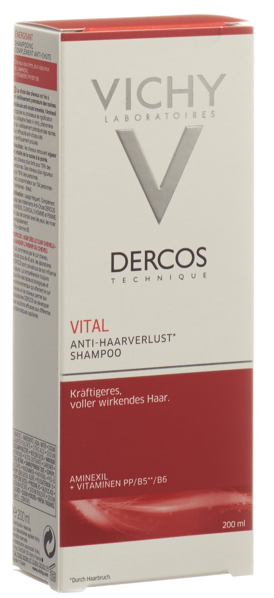 VICHY Dercos Vital Shamp mit Aminexil DE/IT 200 ml
