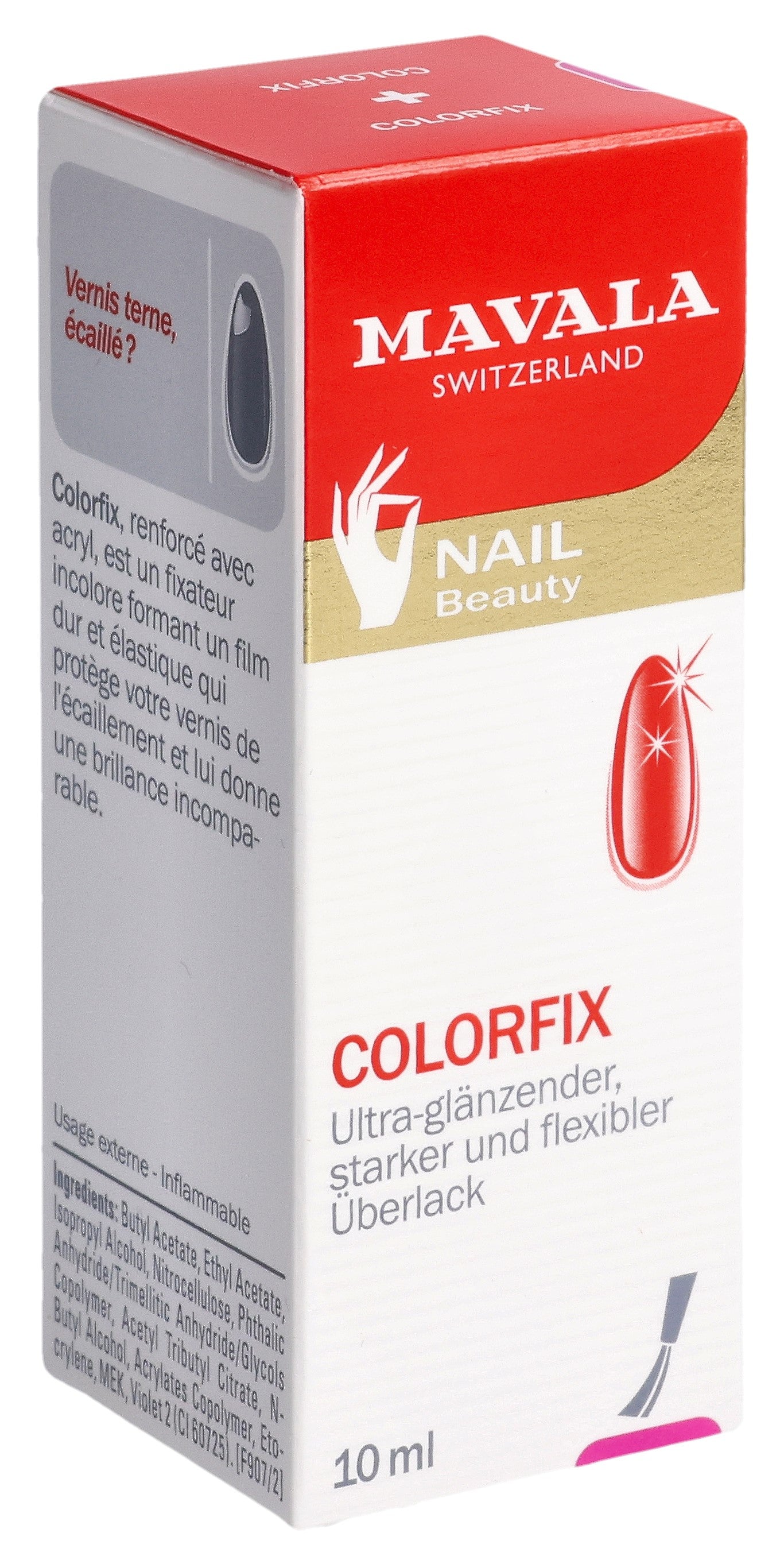 MAVALA Colorfix Top Coat Soin Ongles Brillance | 10 ml