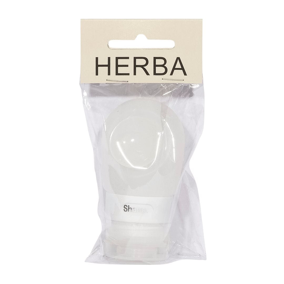 HERBA Flacon Voyage Silicone 37 ml Transparent | Pratique