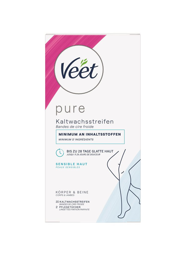 VEET cire froide bande jambe&amp;corps sens 10 x 2 pce