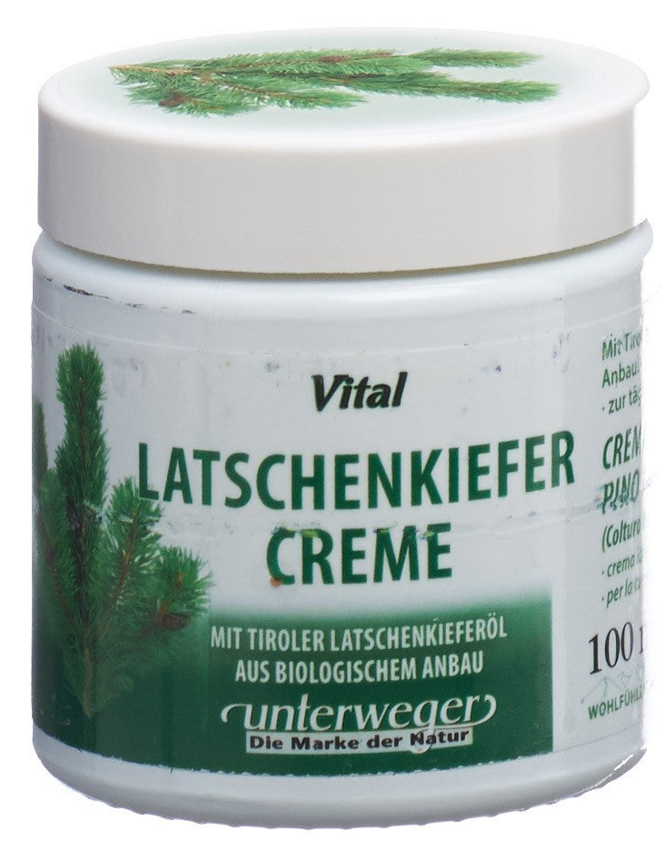 UNTERWEGER Latschenkiefer Crème Vitalité 100 ml | Soin Corporel