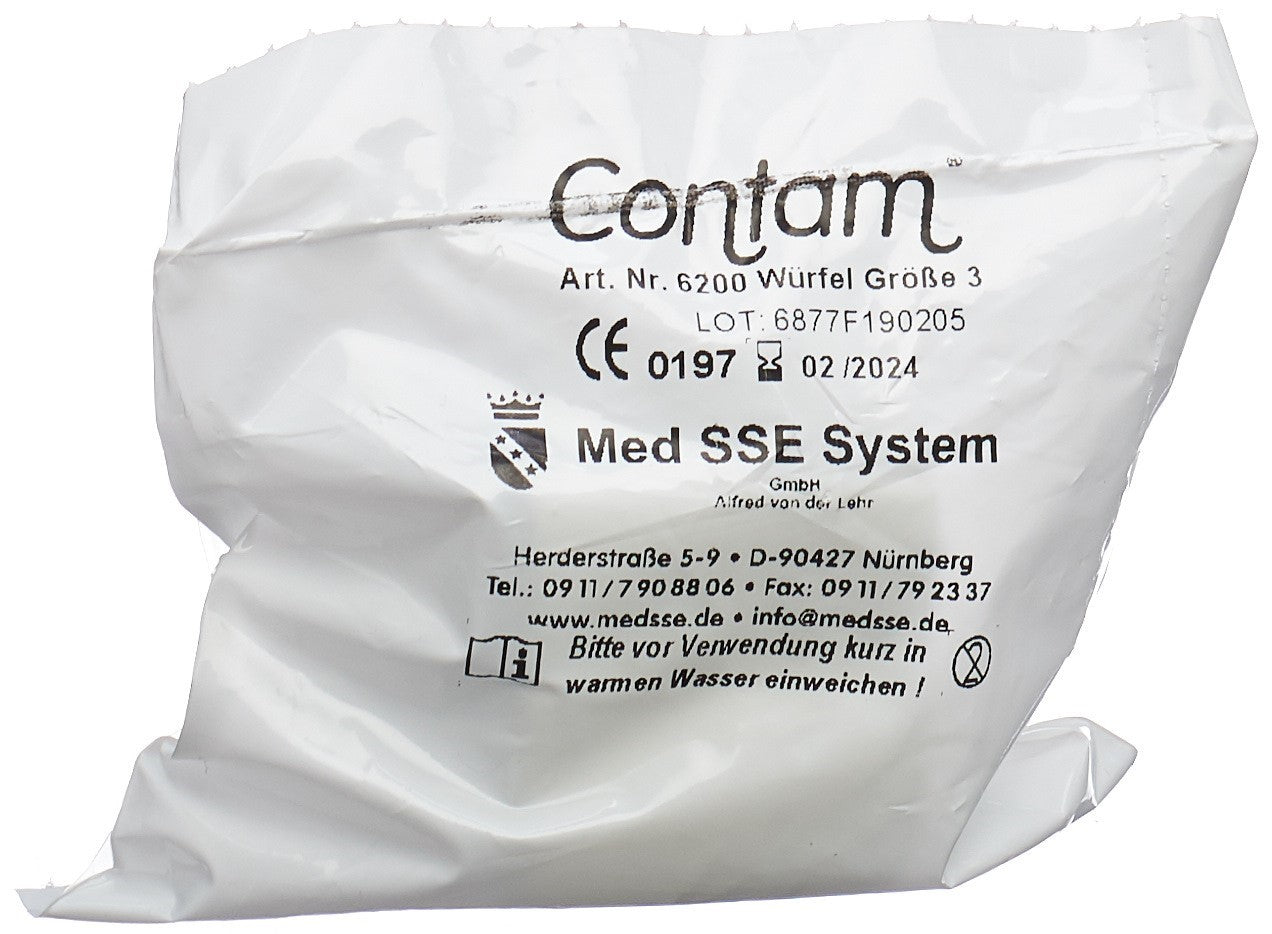 CONTAM Cube 42mm Taille 3 Lot de 5 | Dispositif Médical Confortable