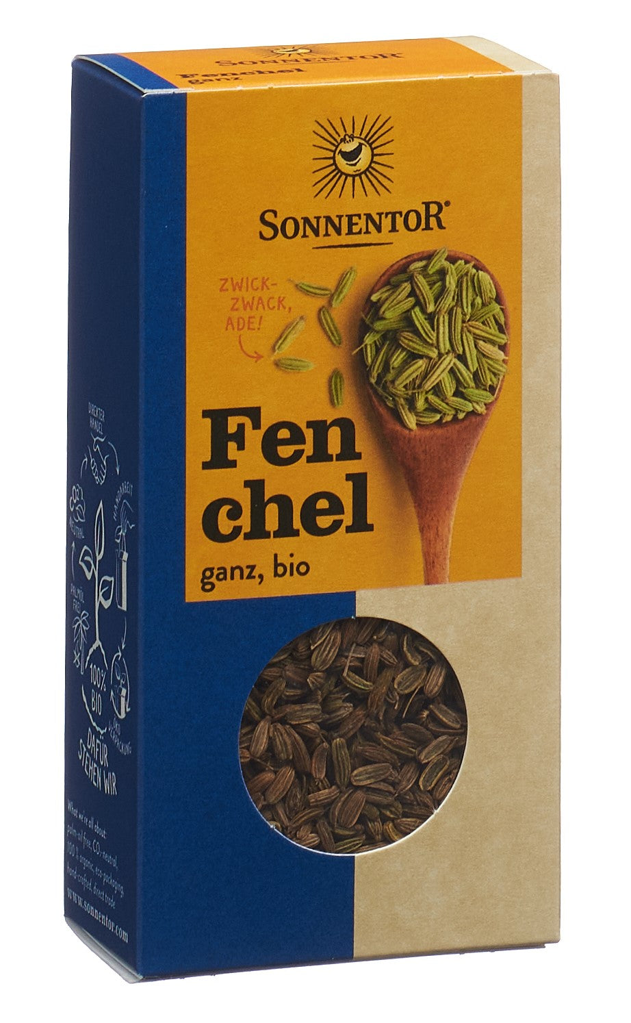 SONNENTOR Fenouil Bio Bio 40 g | Digestion Apaisée