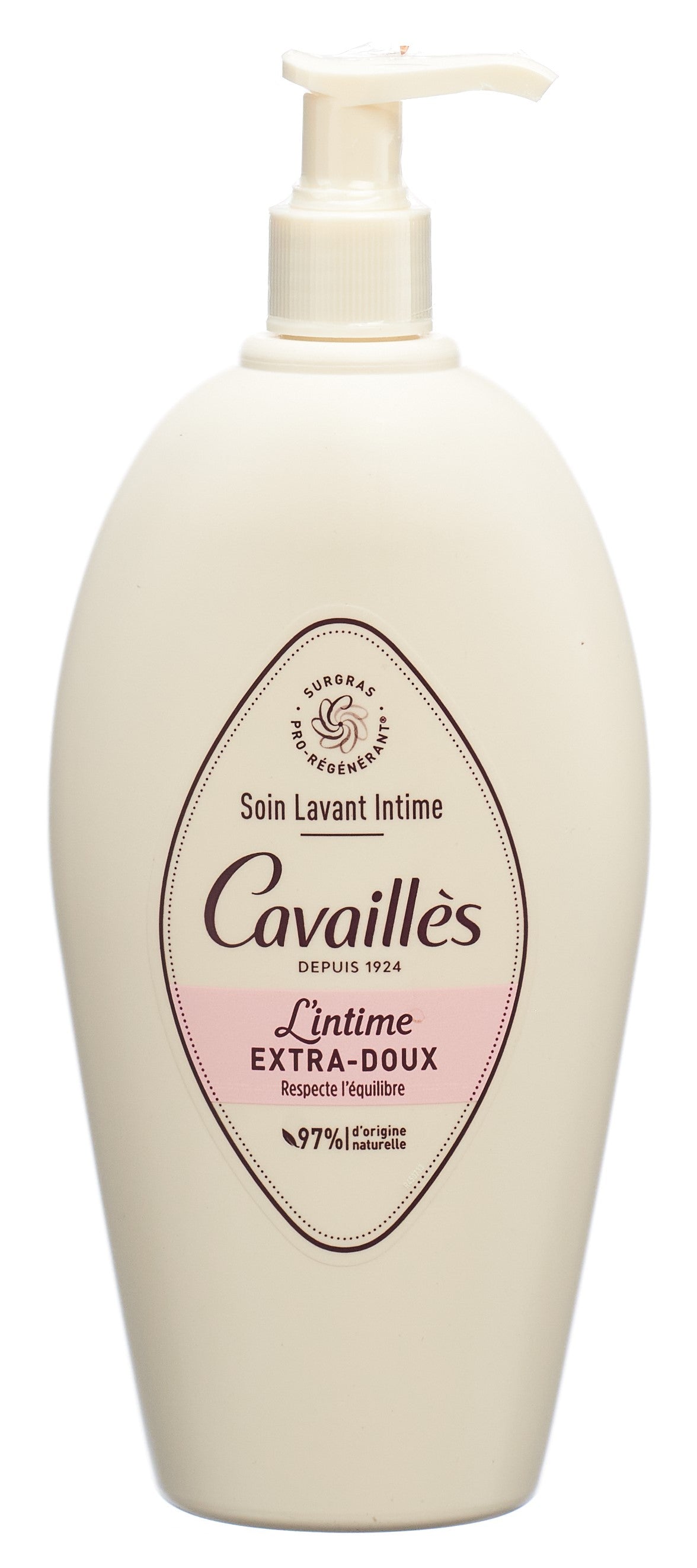 ROGE CAVAILLES Gel Intime Extra-Doux Apaisant 500 ml