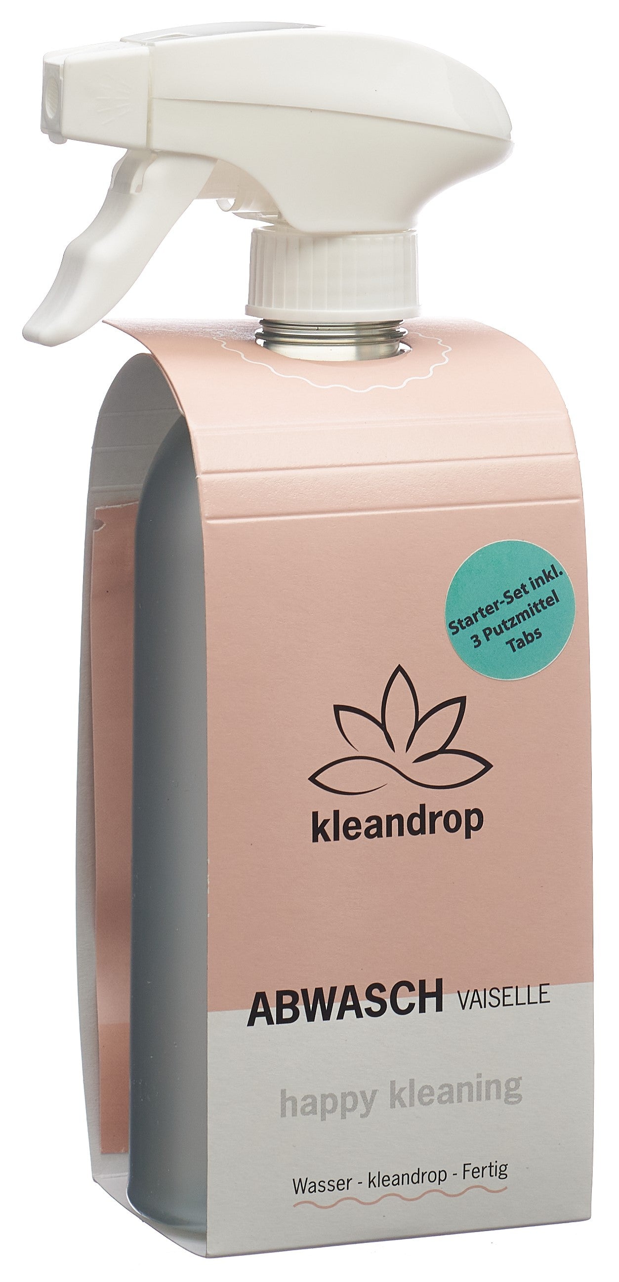 KLEANDROP Nettoyant Vaisselle Kit Démarrage Écologique | 1 L