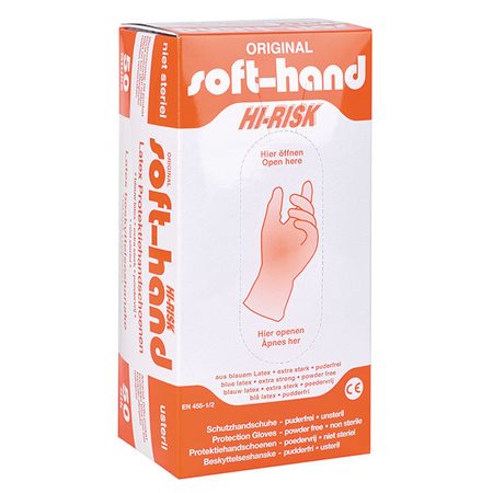 SERVOPRAX Gants Hi-Risk Taille M sans poudre 50 pièces | Protection renforcée