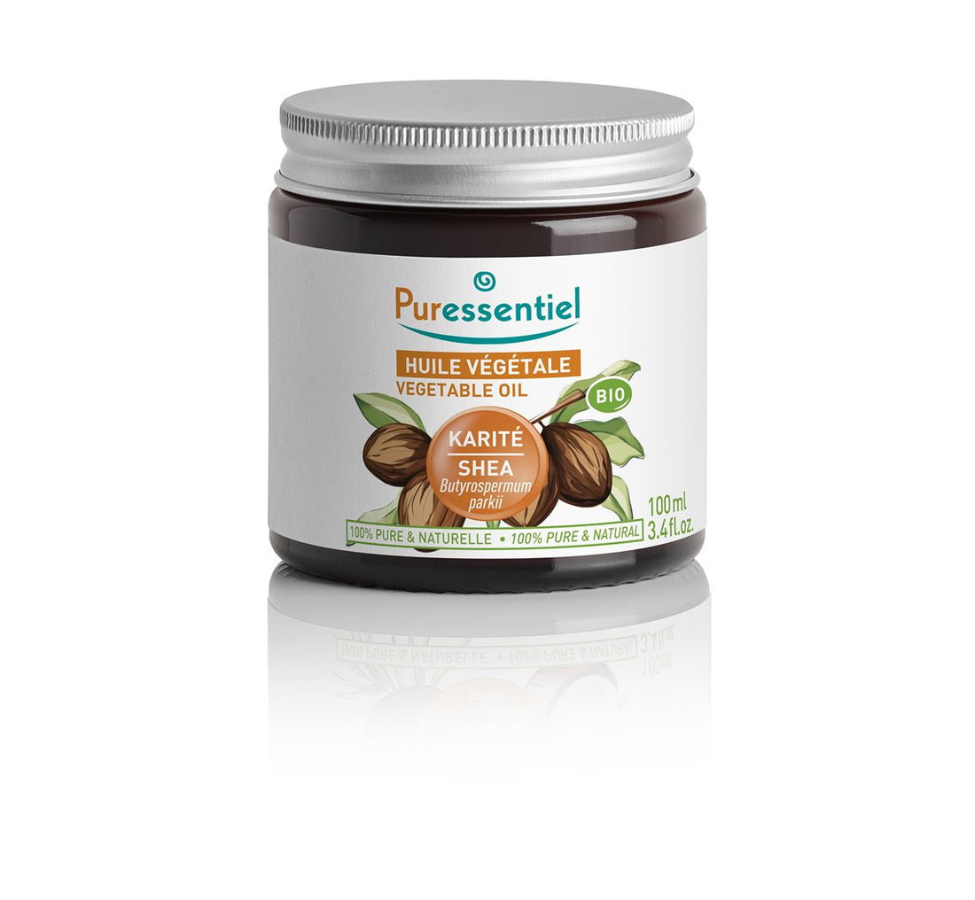 Puressentiel Beurre de Karité Huile Végétale Bio Nourrissante | 100 ml