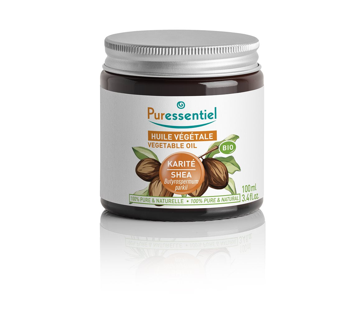 Puressentiel Beurre de Karité Huile Végétale Bio Nourrissante | 100 ml