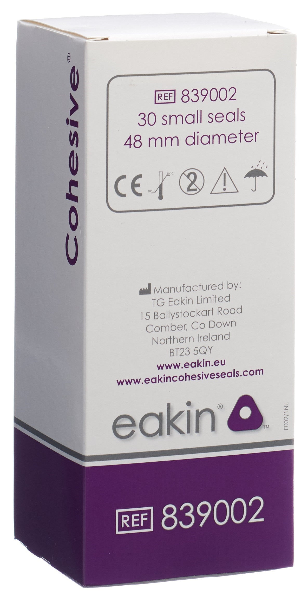 EAKIN Anneau Protecteur Cohesif S - Confort &amp; Protection | 30 Pièces