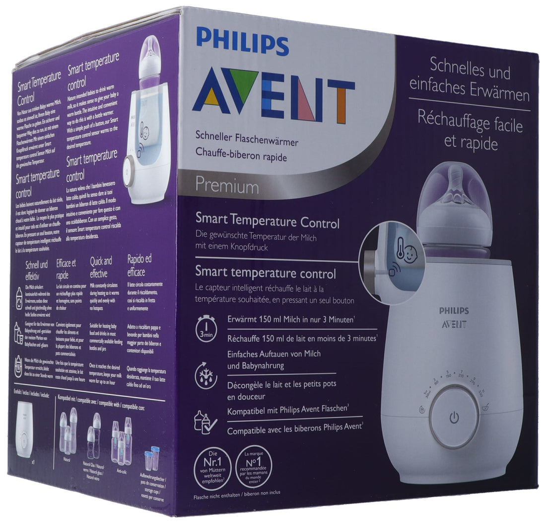 PHILIPS AVENT Chauffe-Biberon Rapide SCF358/02 | Bébé Confort