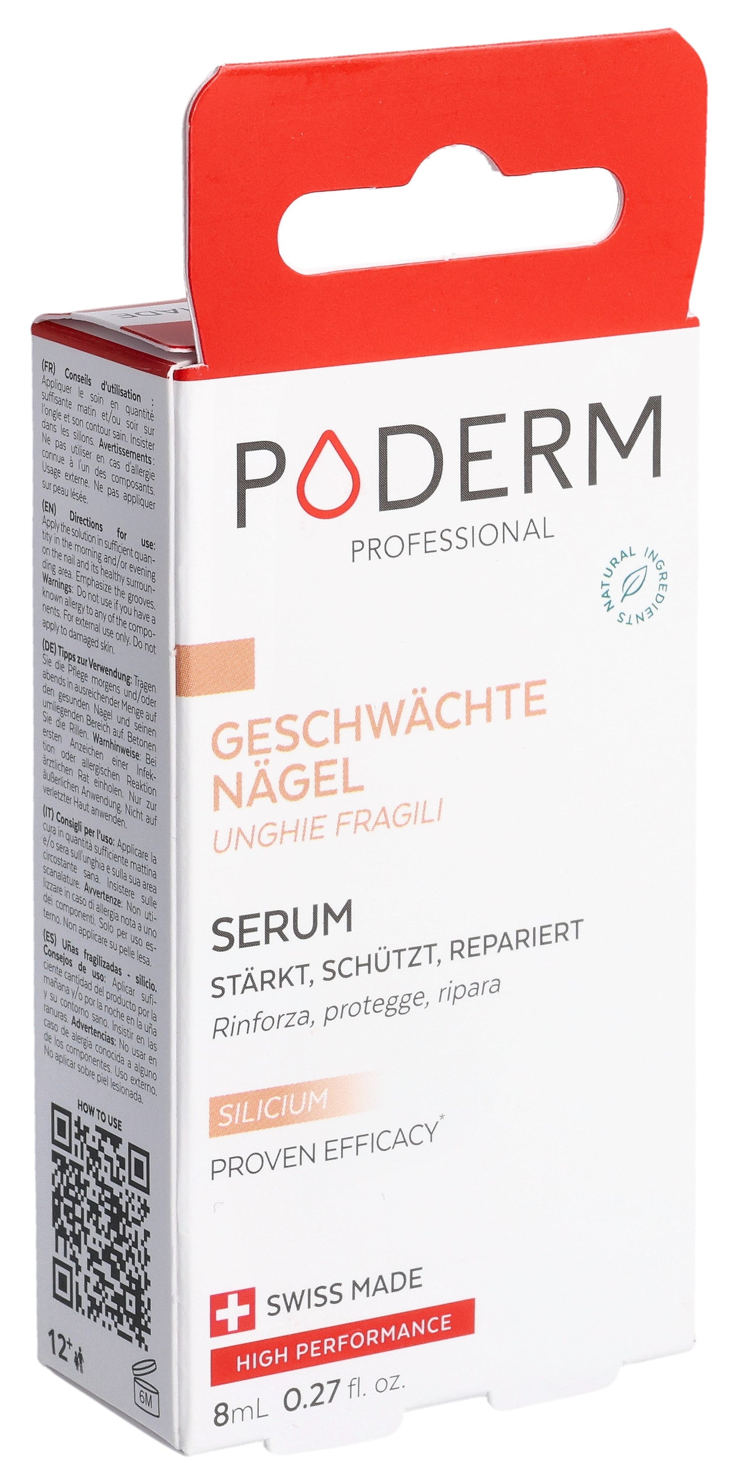 PODERM Sérum Ongles Fortifiant Silicium | 8 ml