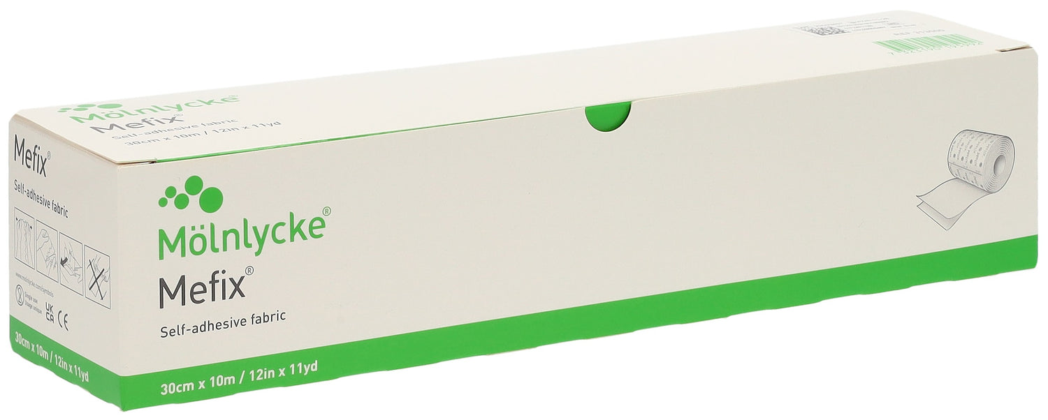 MEFIX Pansement Vlies Autocollant 30cm x 10m | Fixation Douce et Sûre