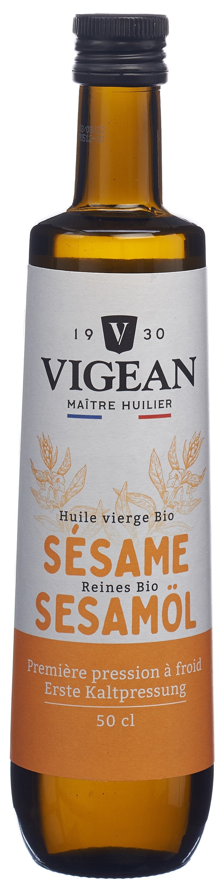 VIGEAN huile de sésame 500 ml