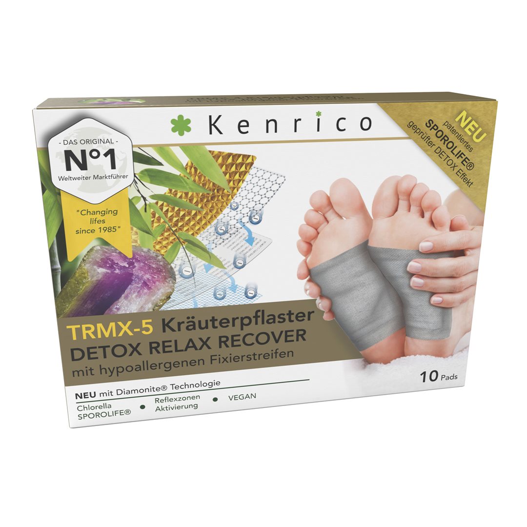 KENRICO TRMX-5 Emplâtre Végétal Détoxifiant 10 Pièces