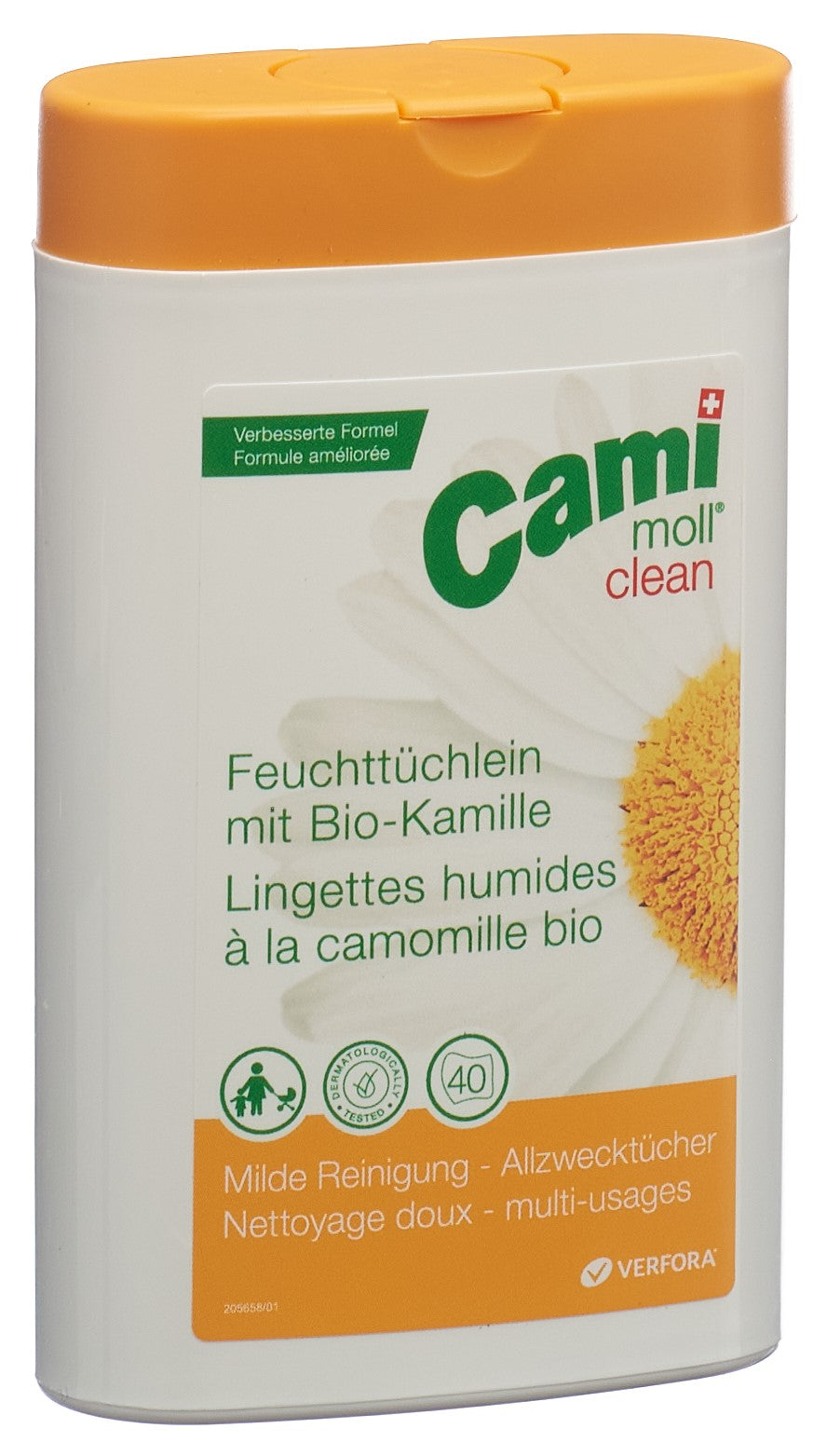 CAMI MOLL Serviettes Nettoyantes Douces | Lot 40 pièces
