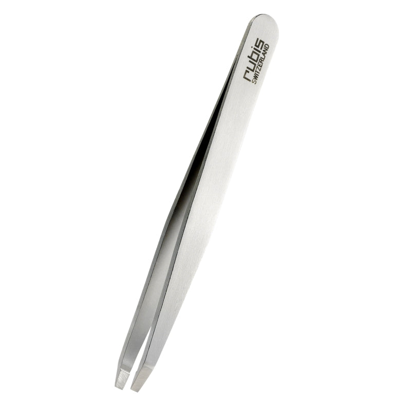 RUBIS Pince à Épiler Droite Inox Précision | Soin Visage