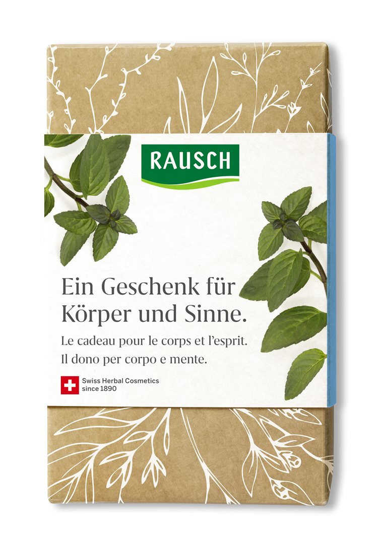 RAUSCH Coffret Cadeau Menthe Cheveux &amp; Corps | Soin Rafraîchissant