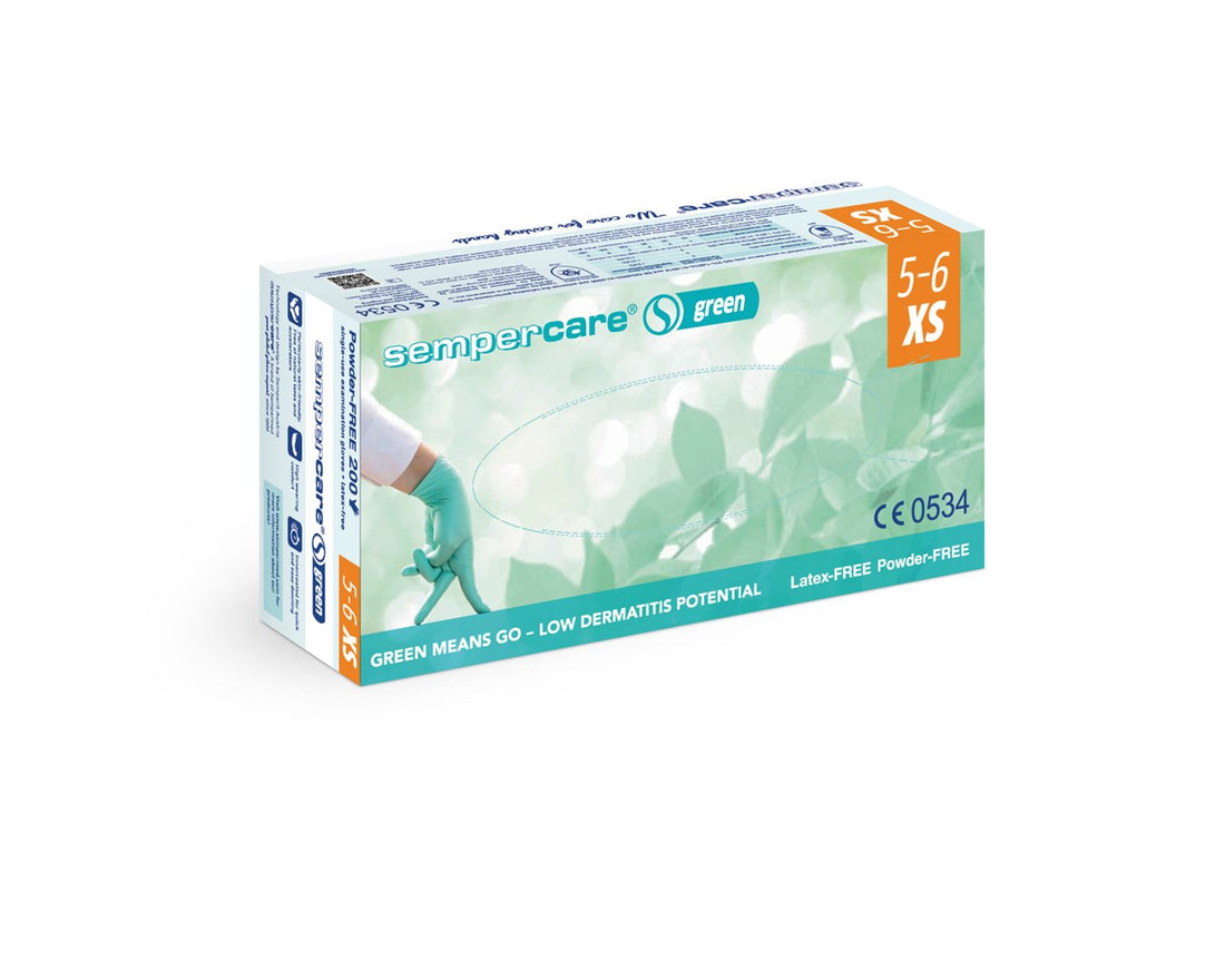 SEMPERCARE green XS non stériles 200 pce