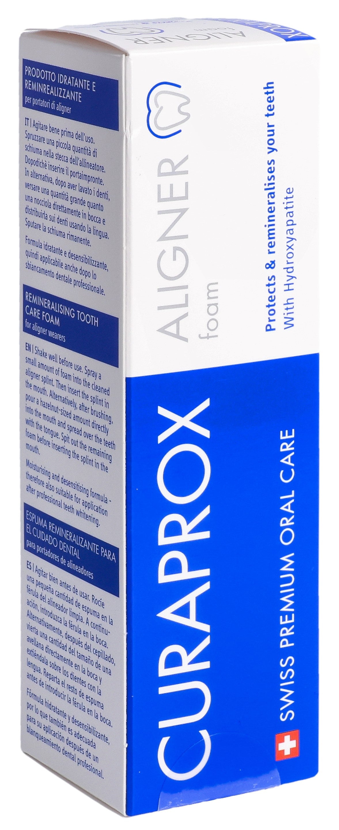 CURAPROX Aligner Mousse Nettoyante 40 ml | Hygiène Orale
