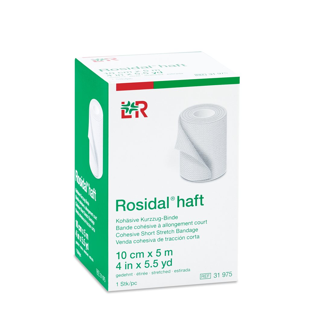 ROSIDAL Bande Cohesive 10 cm x 5 m Allongement Court | Soin et Maintien