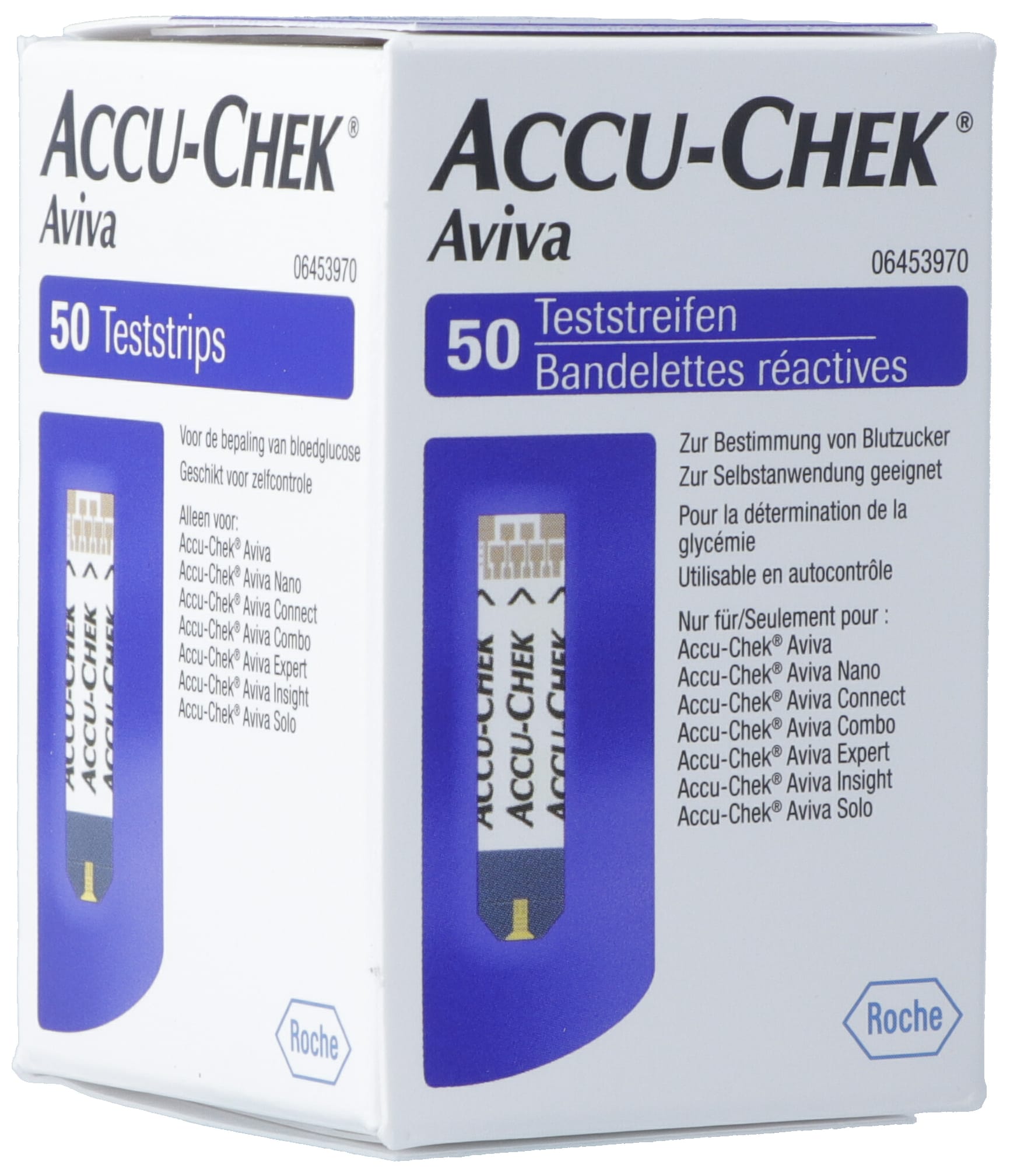 ACCU-CHEK Aviva bandelettes 50 pce