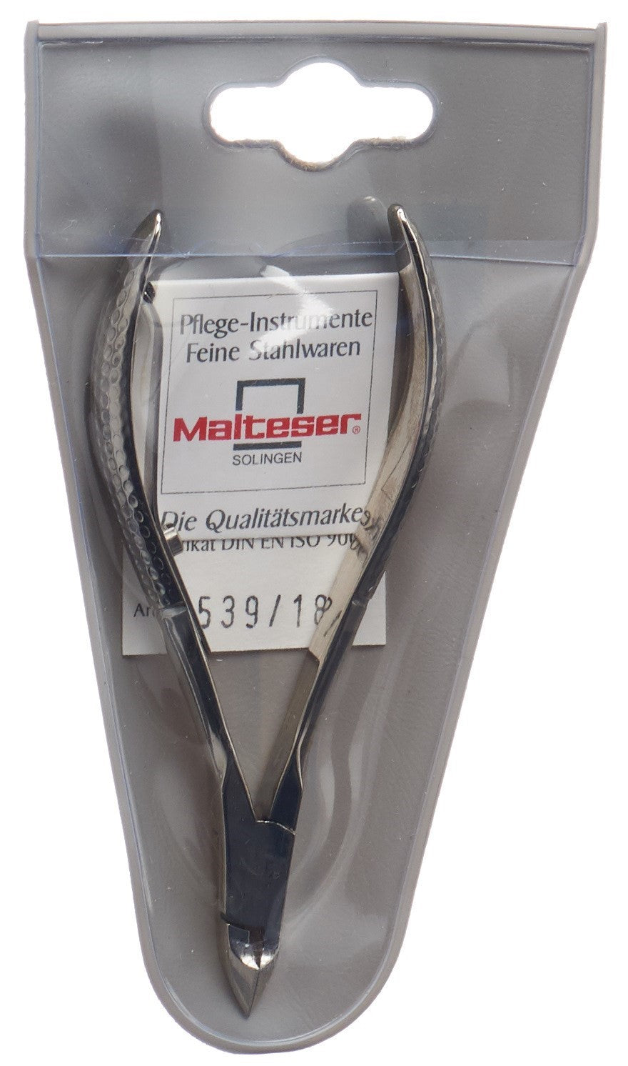 Malteser Pince à cuticules Manucure Professionnelle 10 cm N°18 | Soin des Ongles