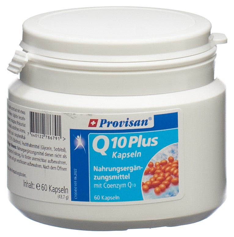 PROVISAN Q10 Complément Alimentaire Coenzyme 100mg Boîte 60 Capsules