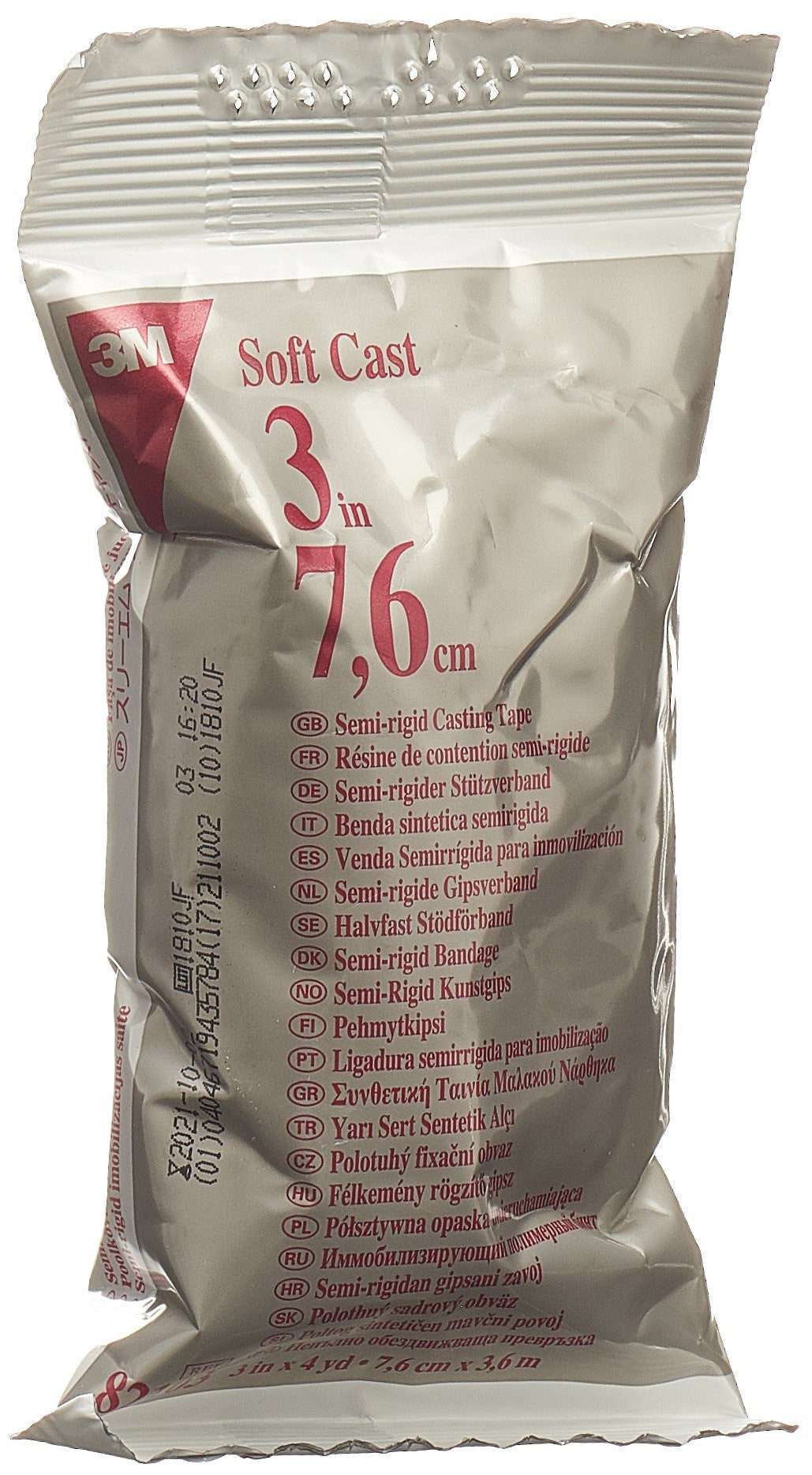 3M scotchcast softcast 7.5cmx3.65m blanc