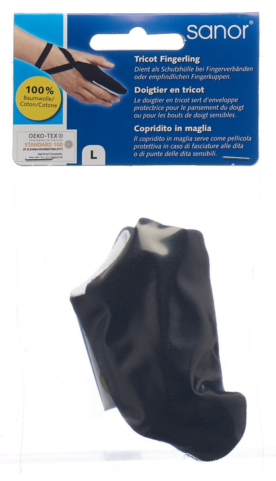 SANOR Doigtier Tricot L Confort &amp; Protection | Soin Main