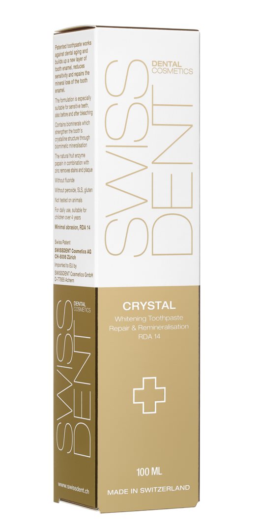 SWISSDENT Crystal Dentifrice Blancheur Éclat 100 ml