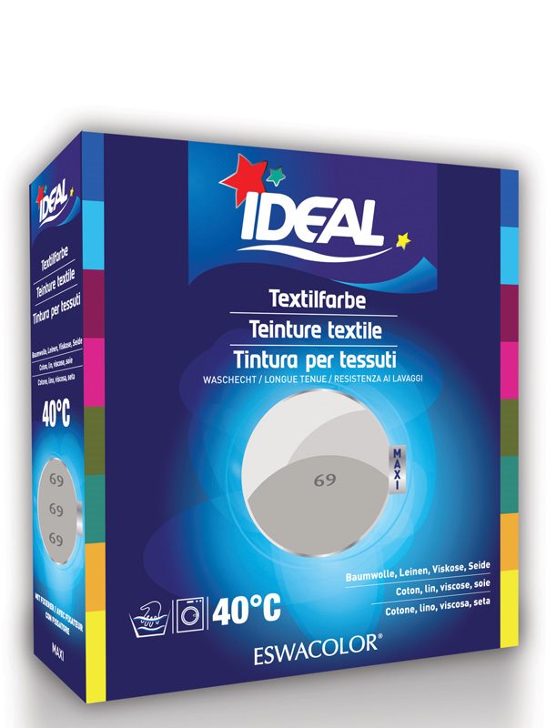 IDEAL MAXI Coton Color Gris Clair N°69 Douceur Absorbante | 100 Pièces