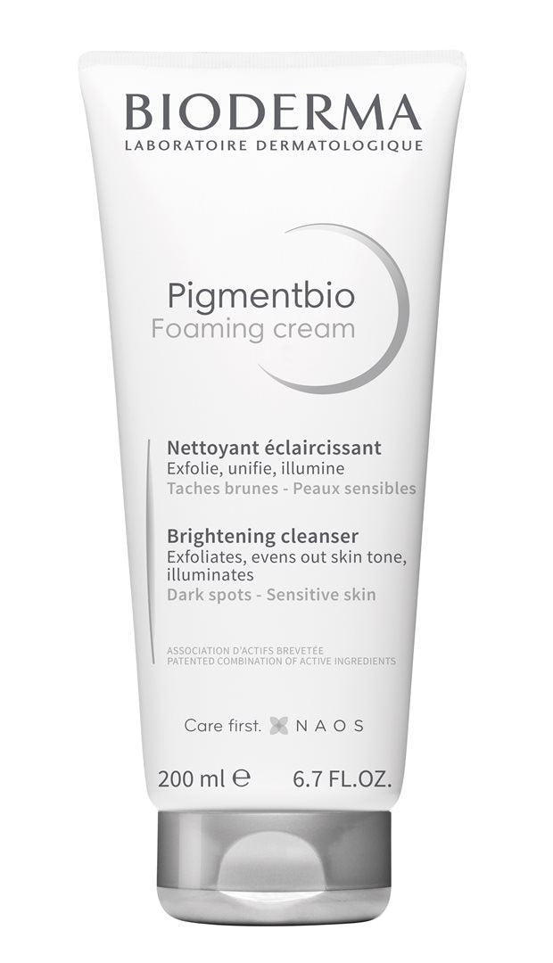 BIODERMA Pigmentbio Crème Moussante Éclaircissante | Tube 200 ml