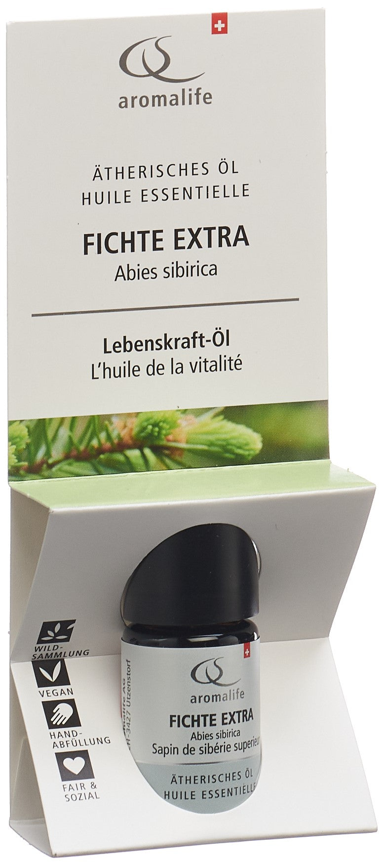 AROMALIFE Huile Essentielle Pin Sylvestre Bio 5 ml | Purifiante