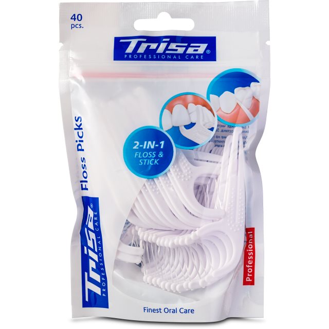 TRISA Brosse Interdentaire Professionnelle 40 pièces | Hygiène Buccale