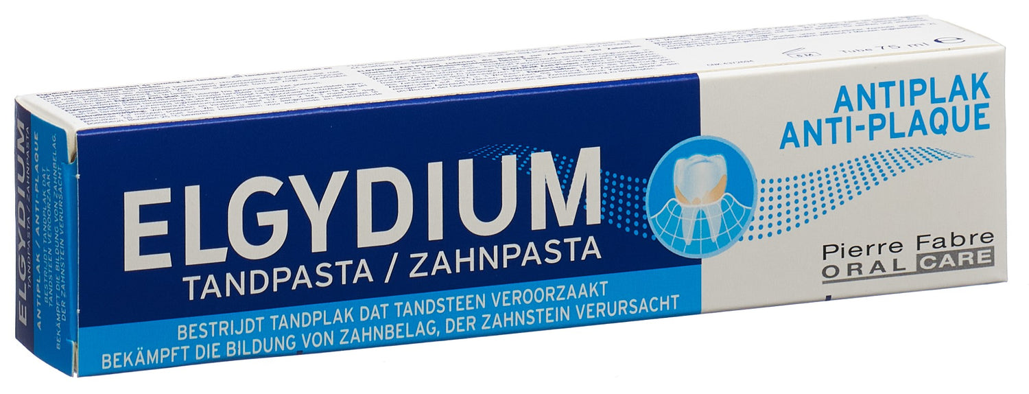 ELGYDIUM Anti-Plaque Dentifrice 75 ml | Efficacité Anti-Plaque Maximale