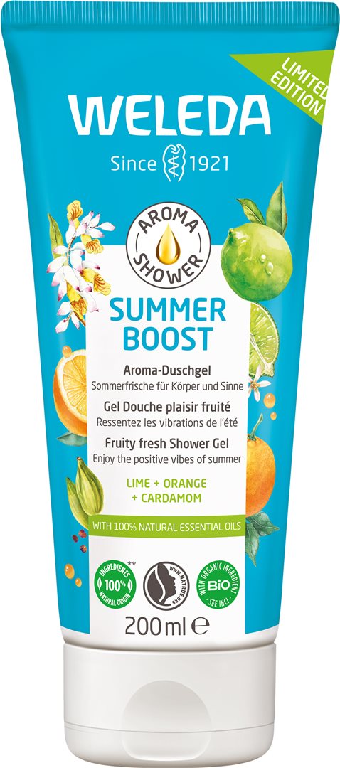 WELEDA aroma shower summer boost tb 200 ml