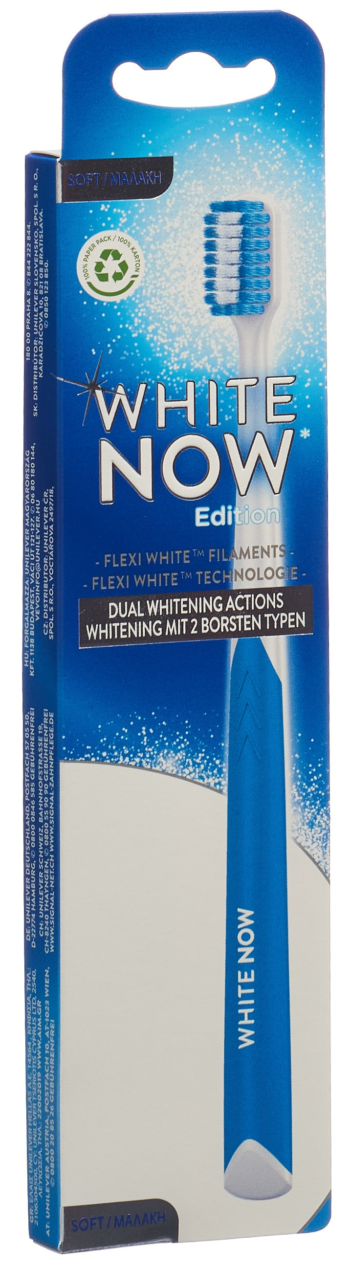 SIGNAL White Now Brosse à Dents Éclat Blanc | 1 Pièce