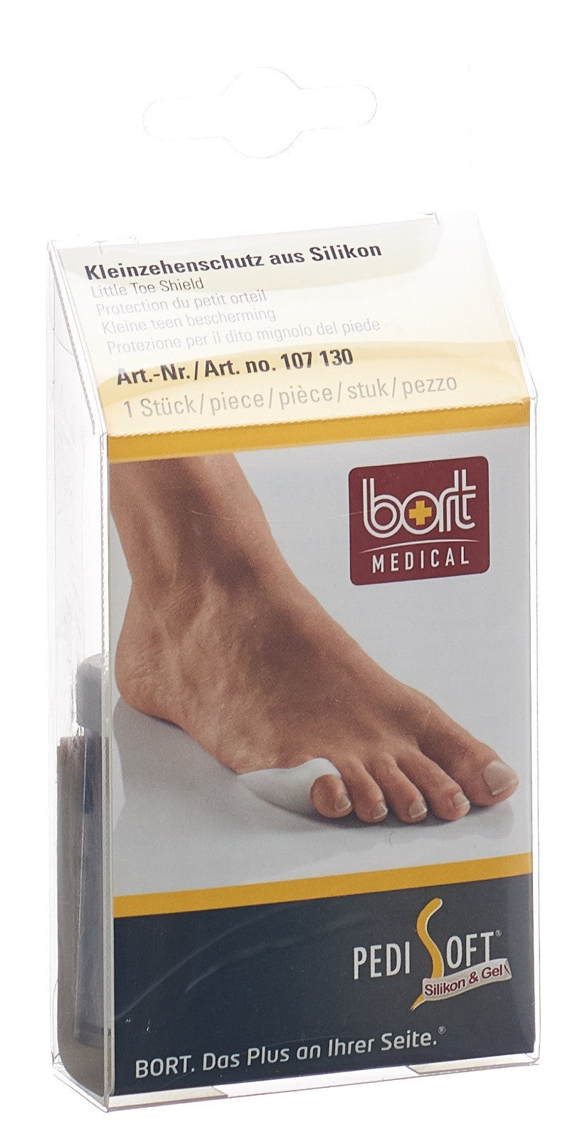BORT PEDISOFT Protection Petit Orteil Confort &amp; Soulagement | 1 Paire