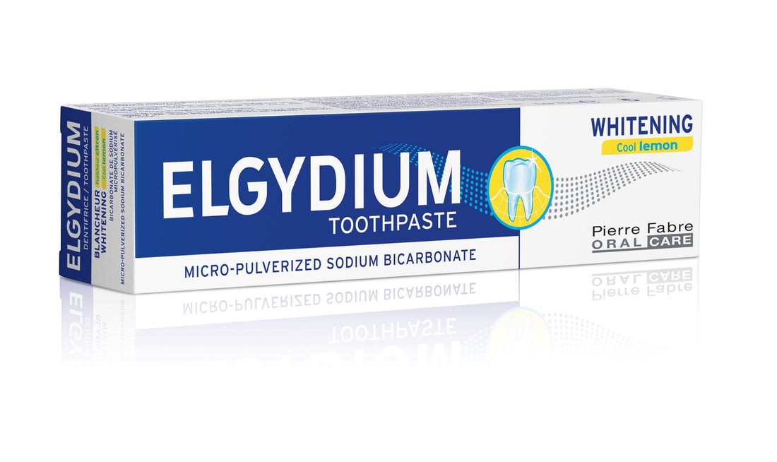 ELGYDIUM Dentifrice Blancheur Éclat 75 ml | Soin Dents Blanches