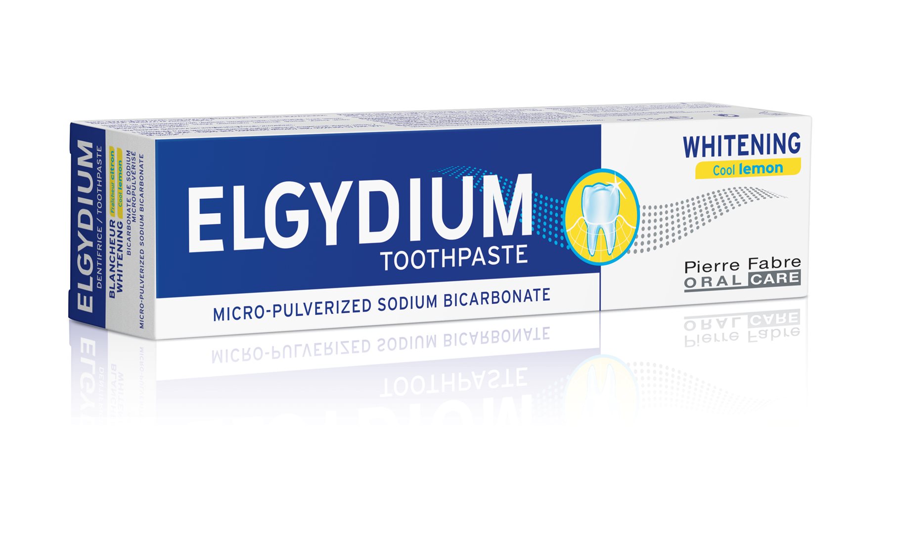 ELGYDIUM Dentifrice Blancheur Éclat 75 ml | Soin Dents Blanches